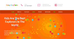 Desktop Screenshot of cozydaycare.com